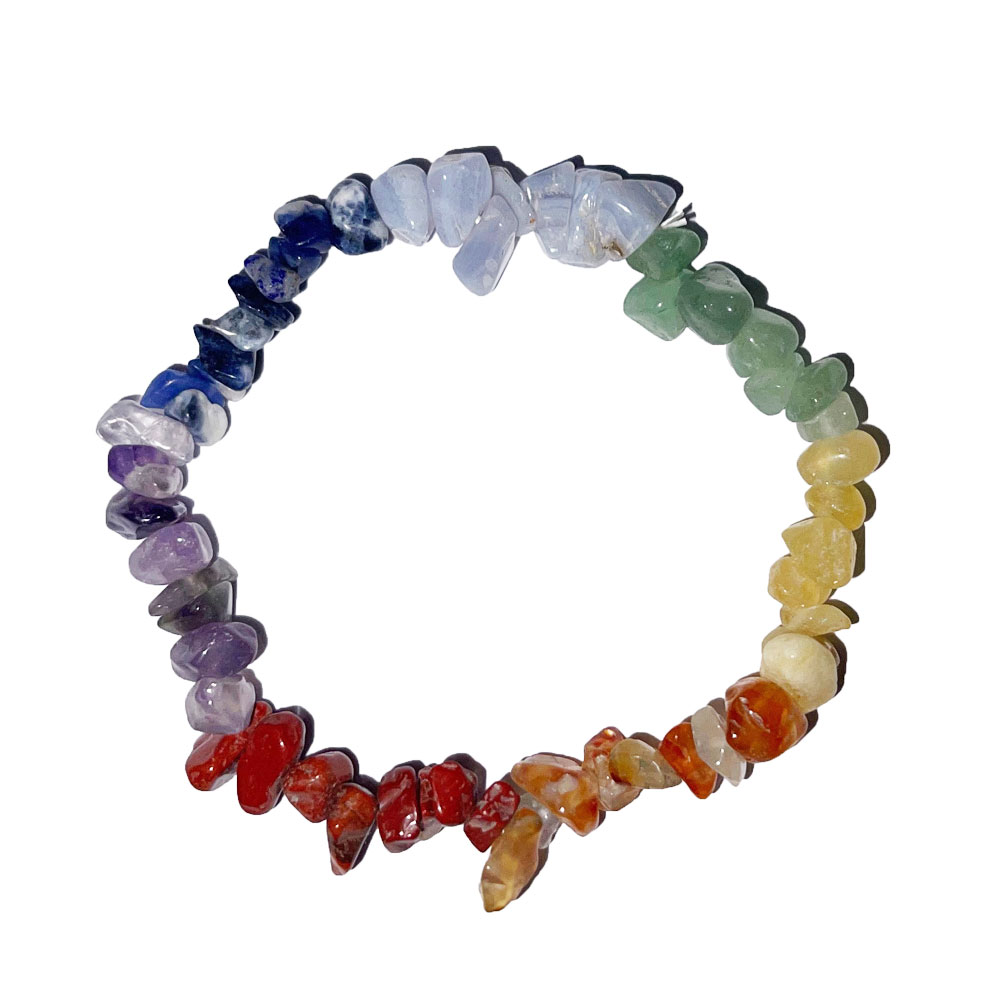 Bracelet 7 Chakras – Baroque 19cm – Image 2