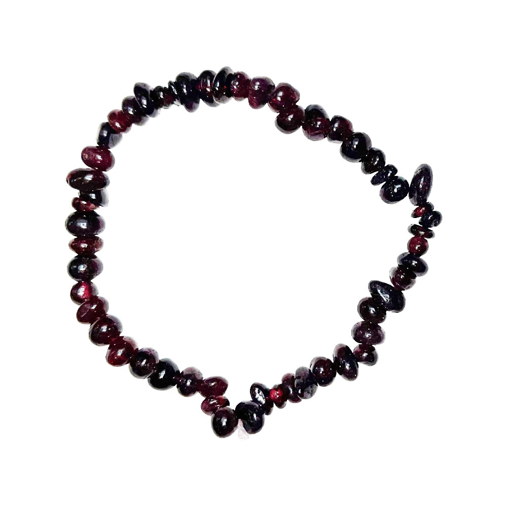 Bracelet Grenat – Baroque 19cm – Image 2