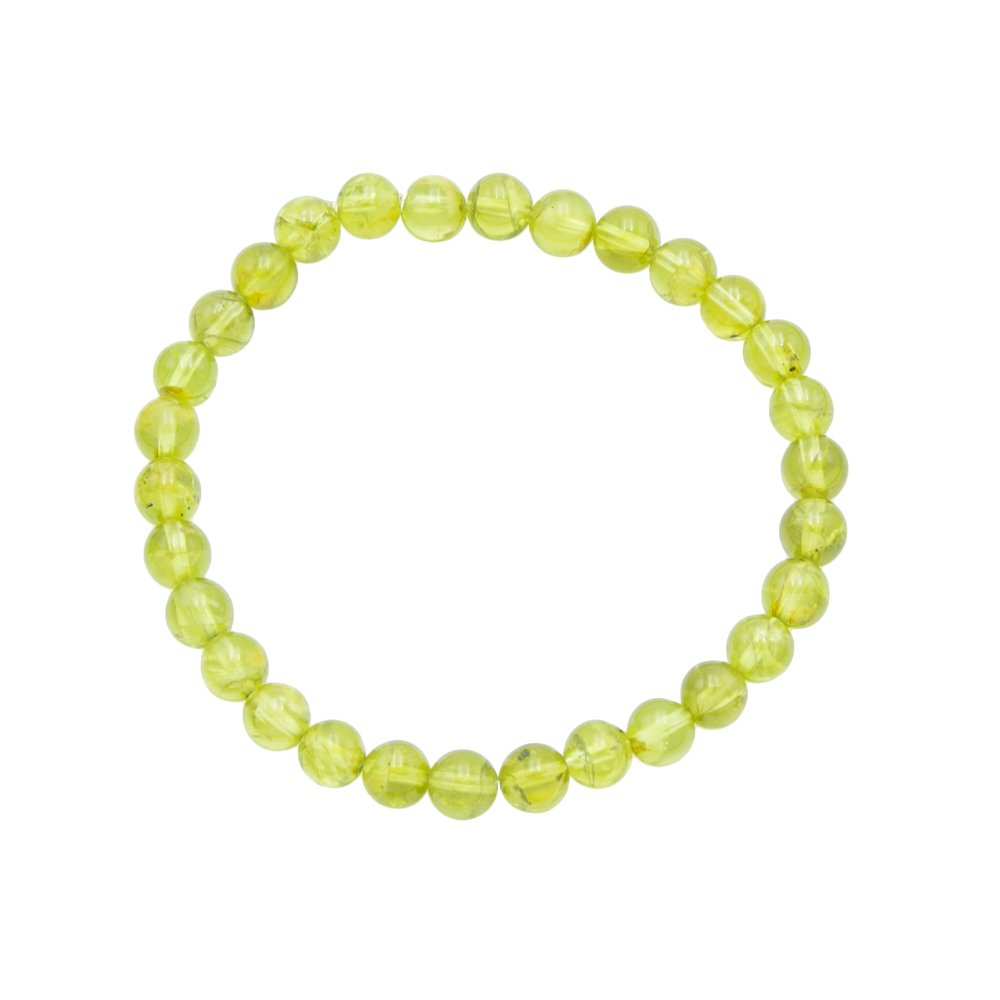 Bracelet Olivine – Perles de 6mm